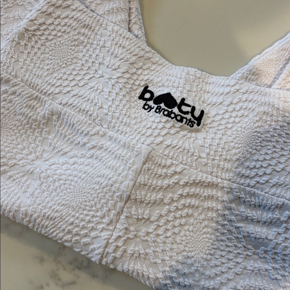 Booty by Brabants White Textured Leggings